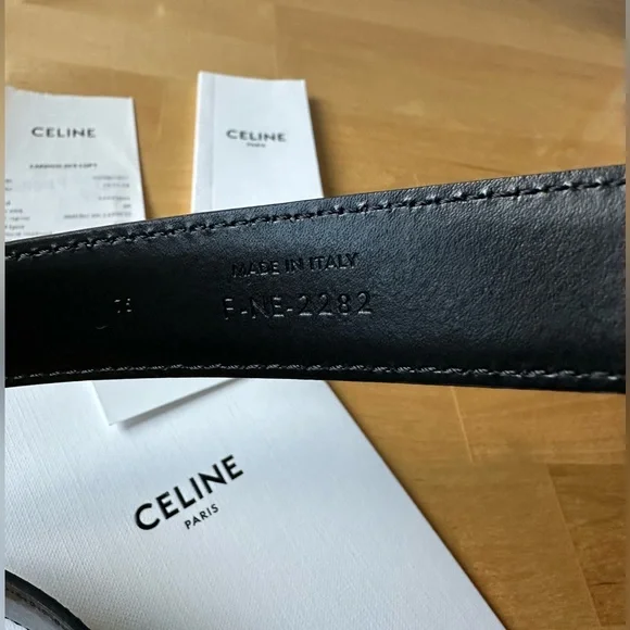 Celine Medium Triomphe Belt - Picture 8 of 9